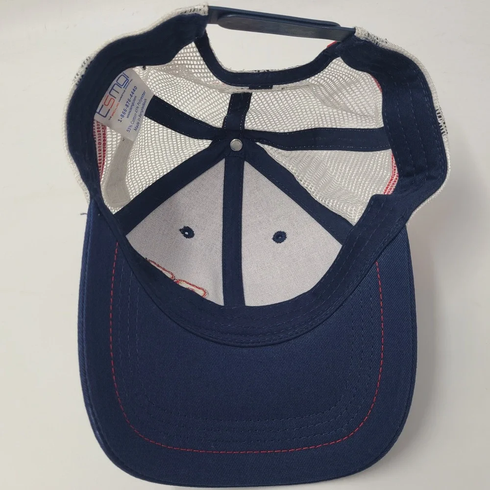 Dale Earnhardt‎ Jr Hat Snapback Trucker Mesh Blue White NASCAR #88 Valvoline Men